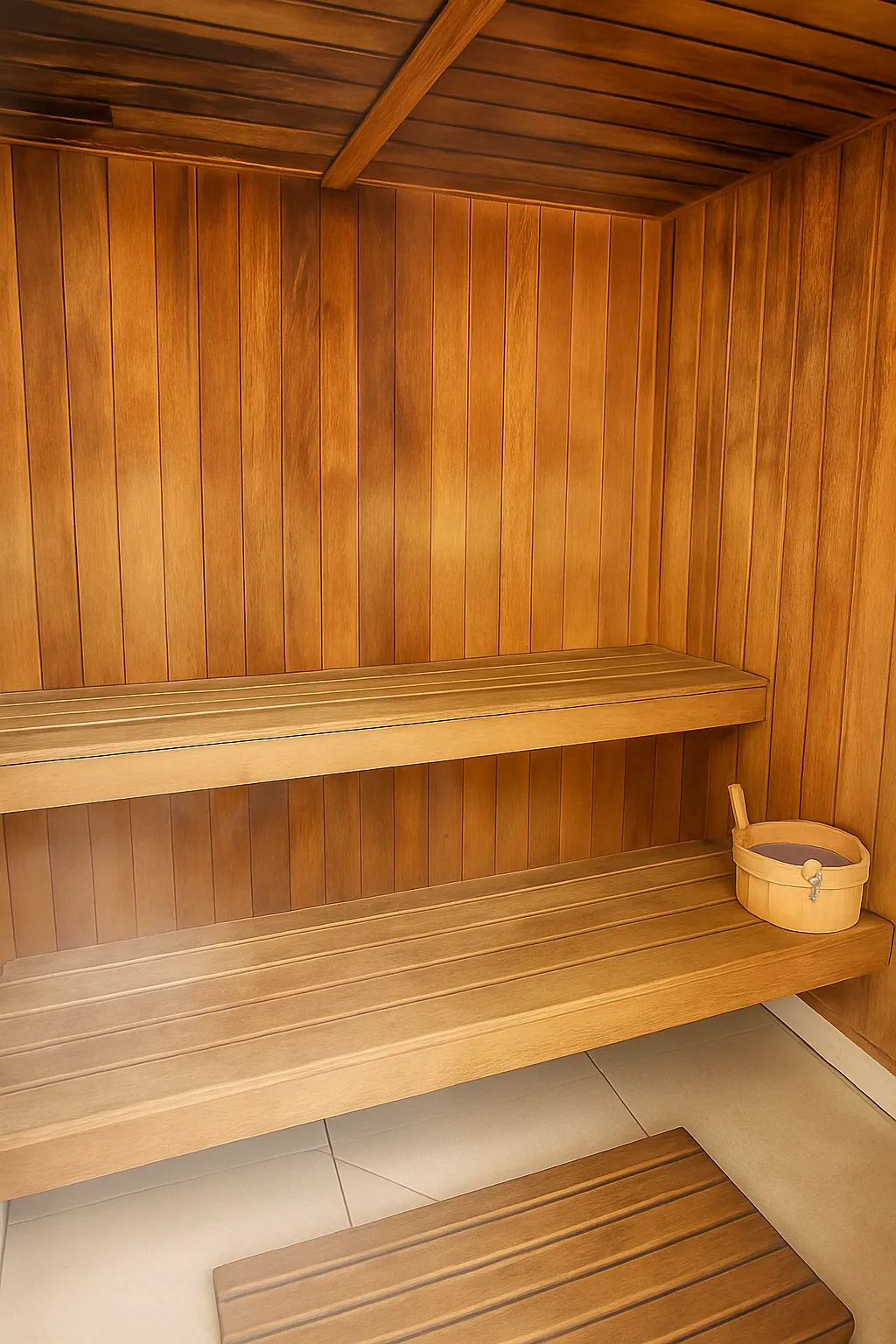 Building sauna facilities